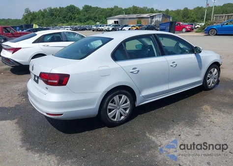 2017 Volkswagen Jetta 1.4T S из США, поврежденный, VIN 3VW2B7AJ2HM356071